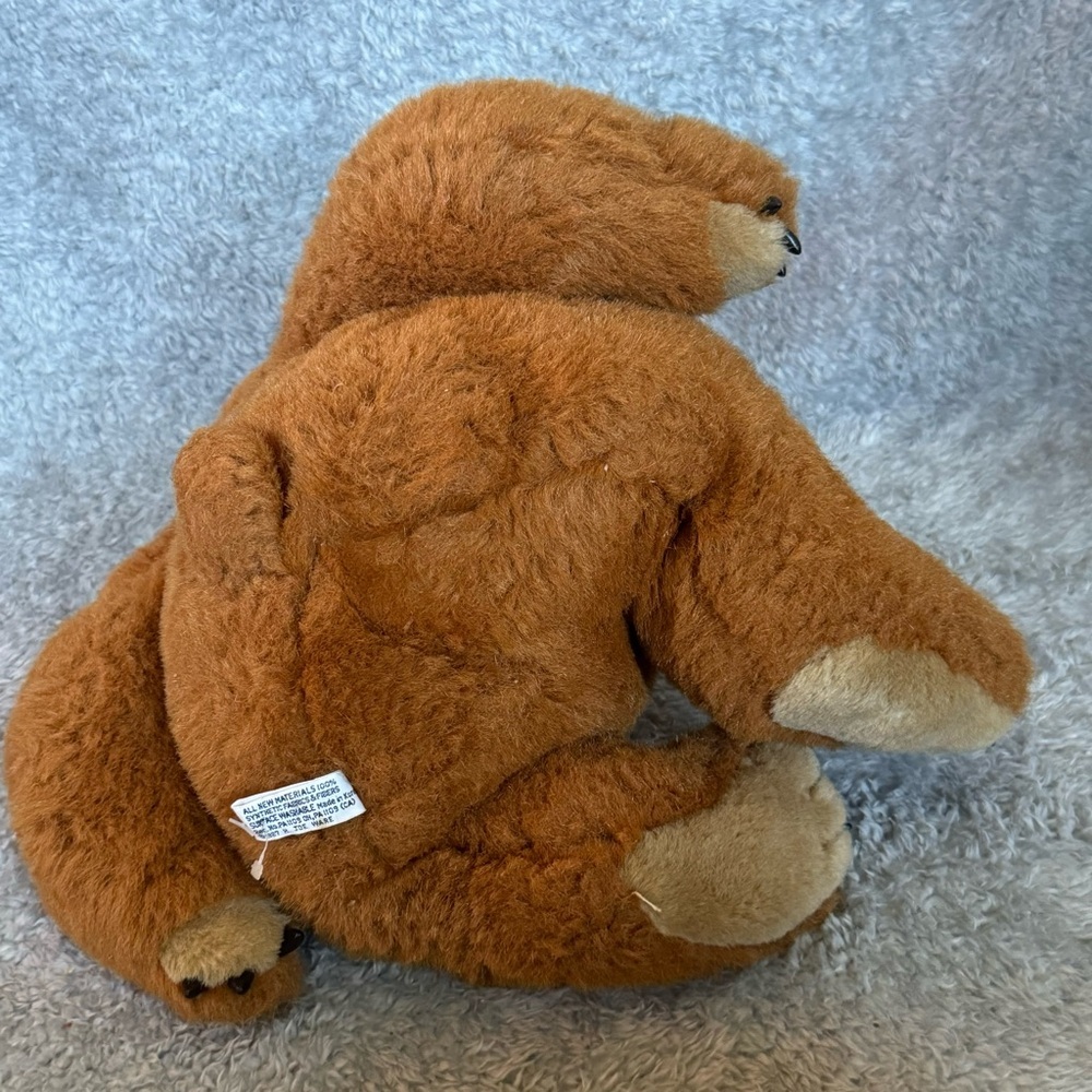Hamilton Gifts Presents Brown Bear Plush Vintage Stuffed Animal Soft Toy - Picture 7 of 9